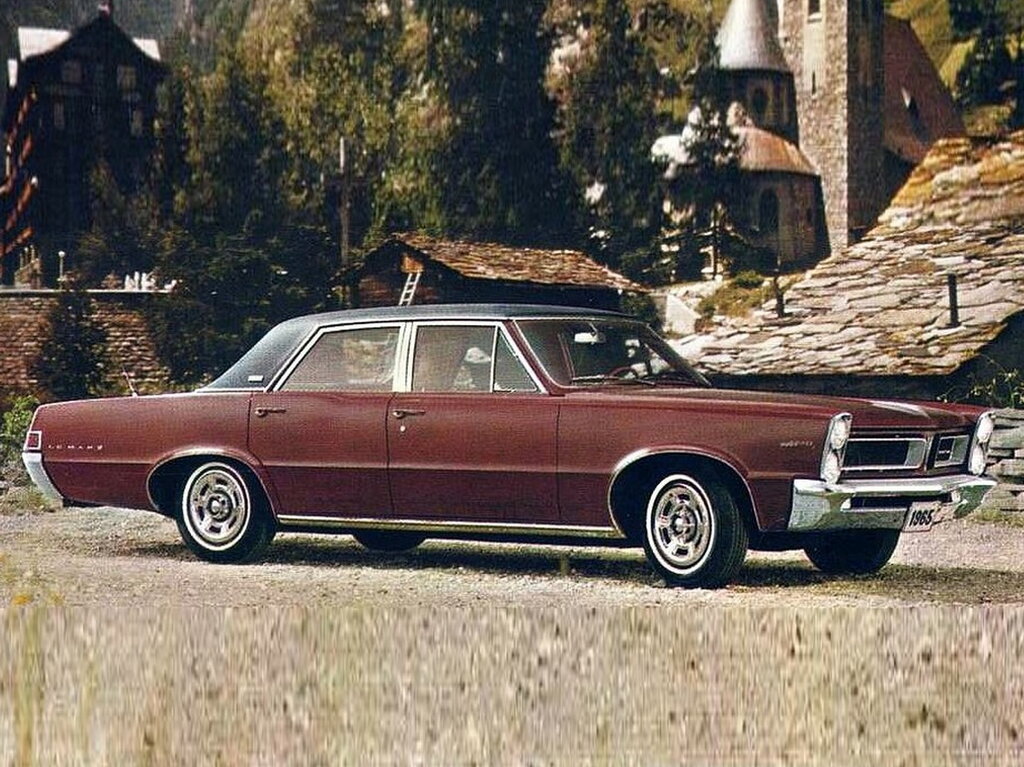 Pontiac Lemans 2 поколение, рестайлинг, седан (10.1964 - 09.1965)